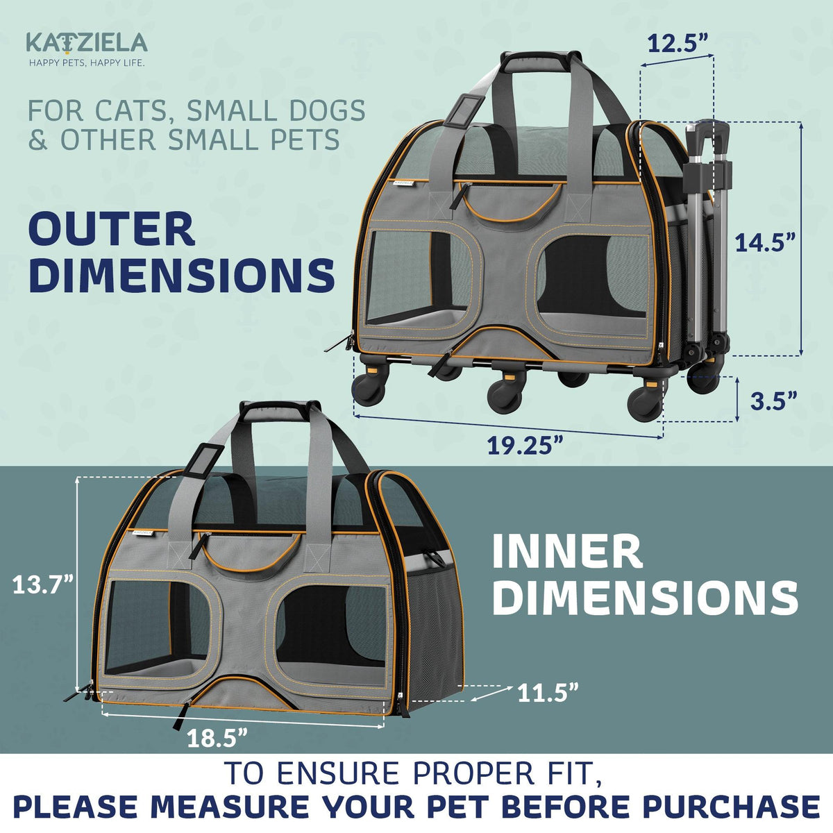 Wheeled Pet Carrier product image 20