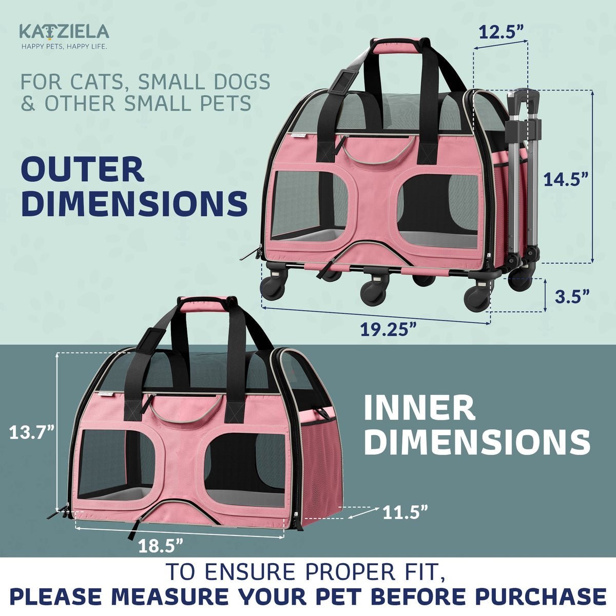 Wheeled Pet Carrier product image 42