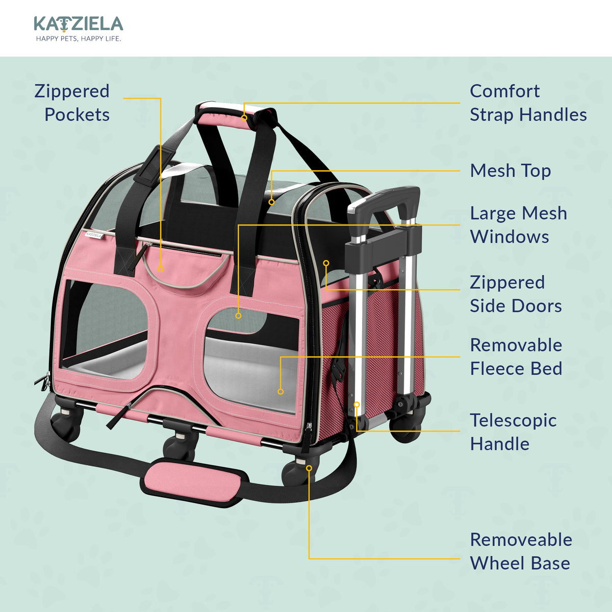 Wheeled Pet Carrier product image 44