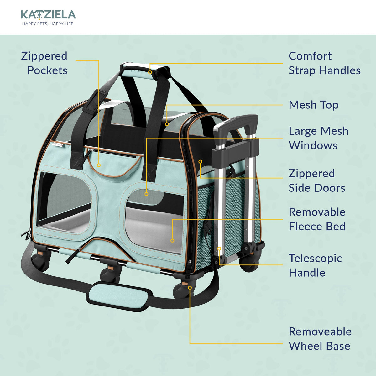 Wheeled Pet Carrier product image 51