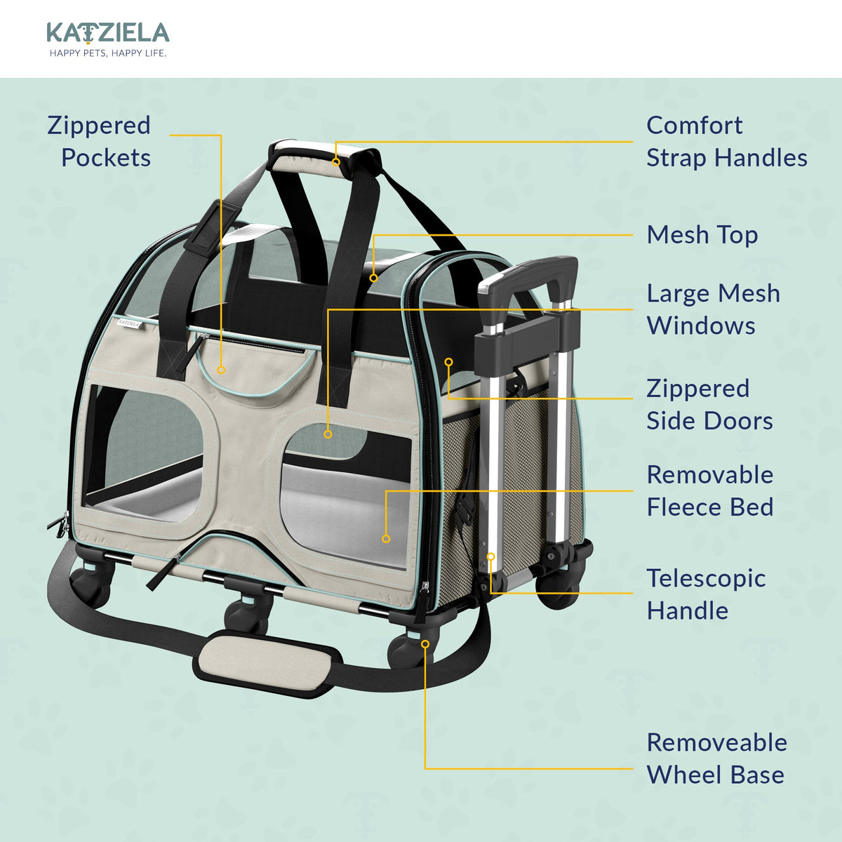 Wheeled Pet Carrier product image 58