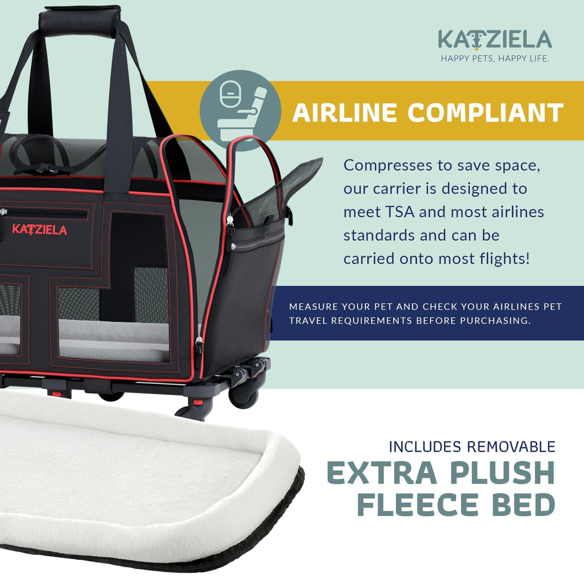 Wheeled Pet Carrier product image 7