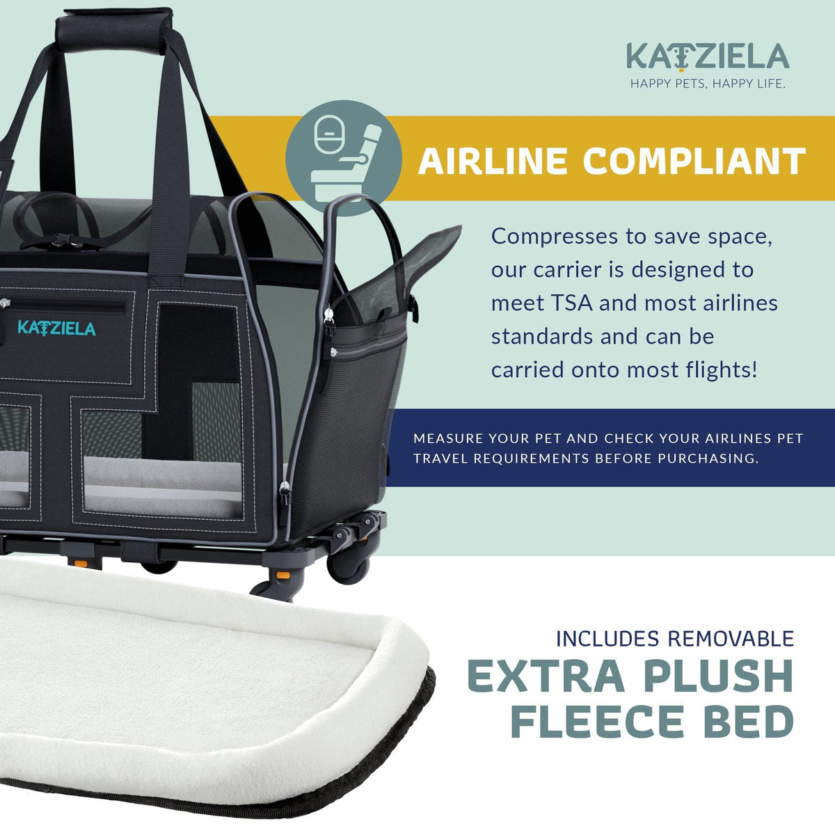 Wheeled Pet Carrier product image 16