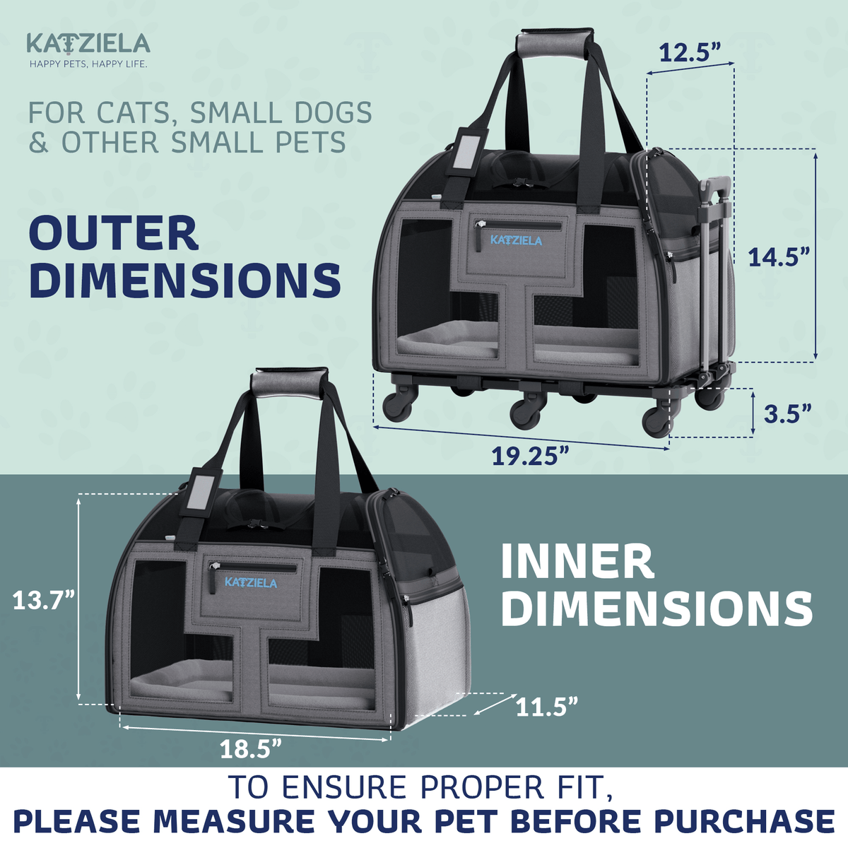 Wheeled Pet Carrier product image 19