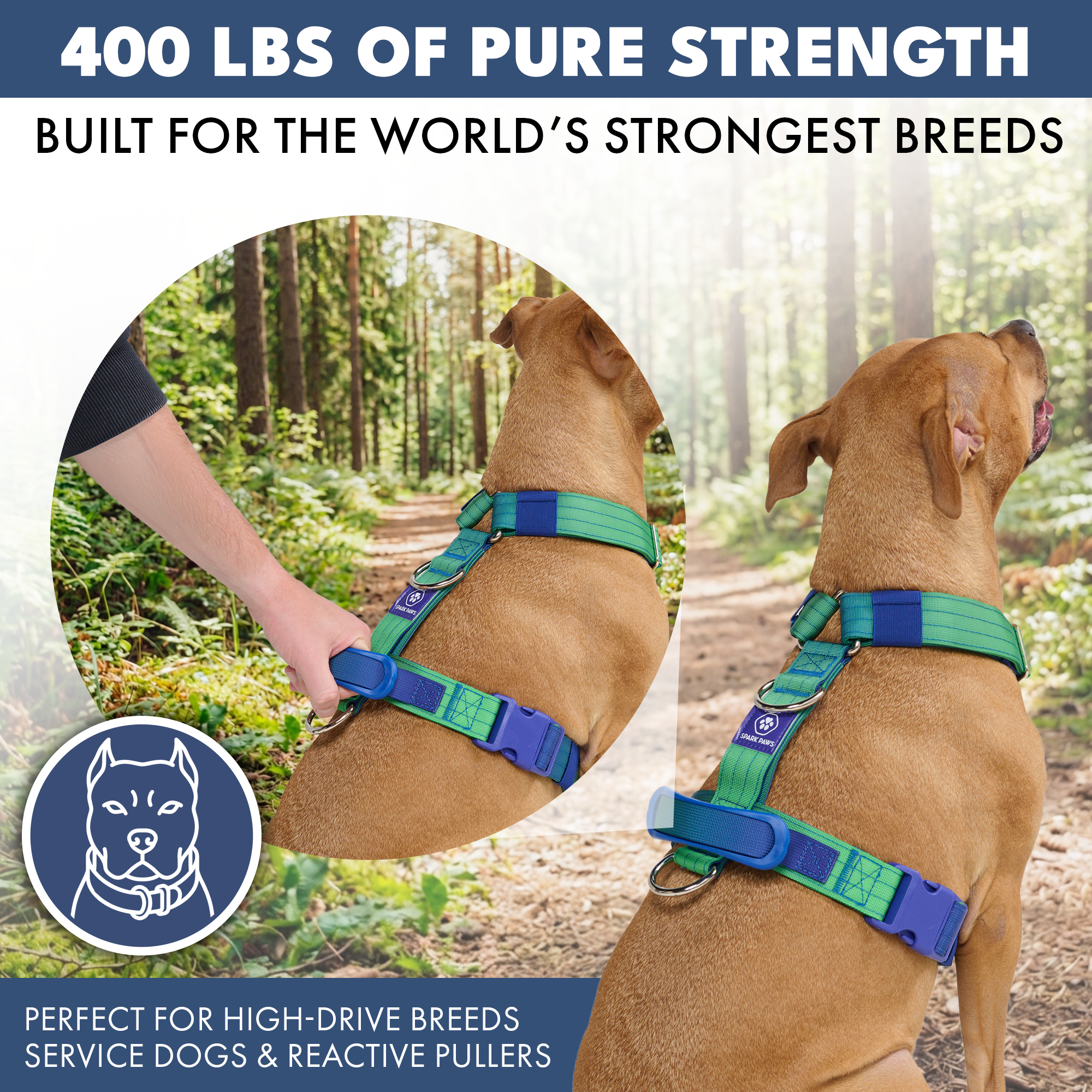 No-Pull Dog Harness Walking Set product image 18