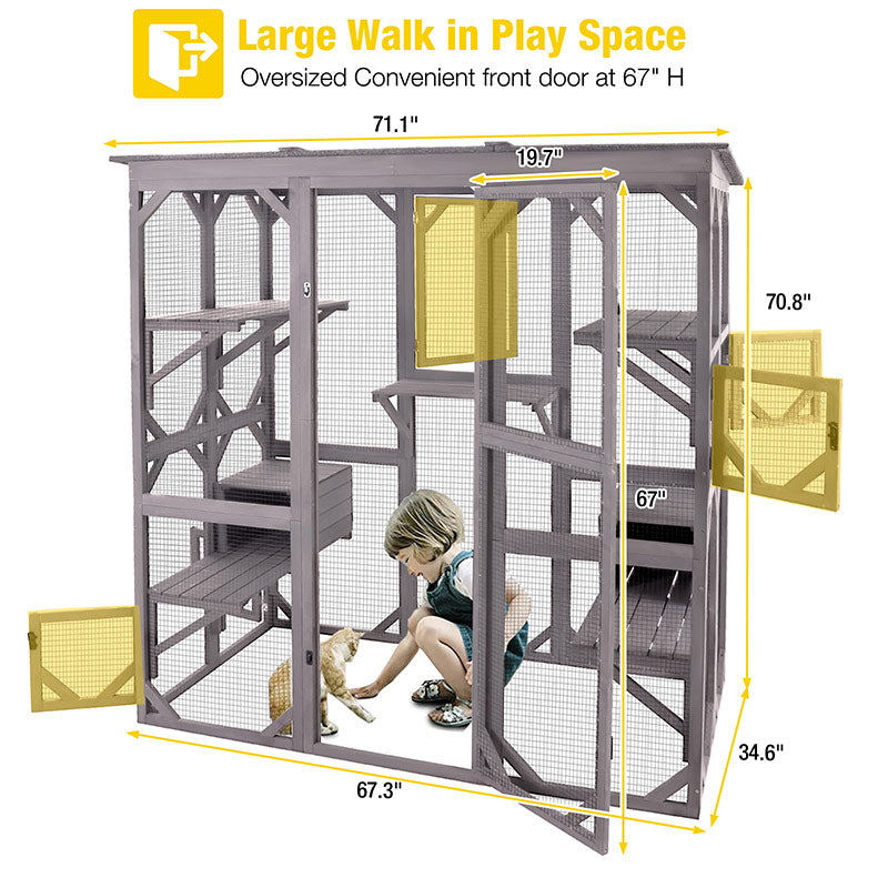 Outdoor Cat Catio and Tunnel System product image 6