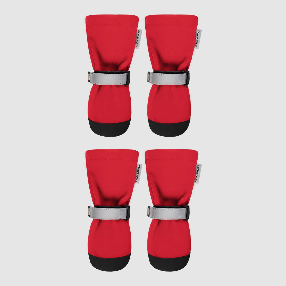 Soft Shield Dog Boots in Red, Canada Pooch, Dog Boot || color::red || size::na