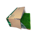 Large Rolled Fresh Patch Grass with Box