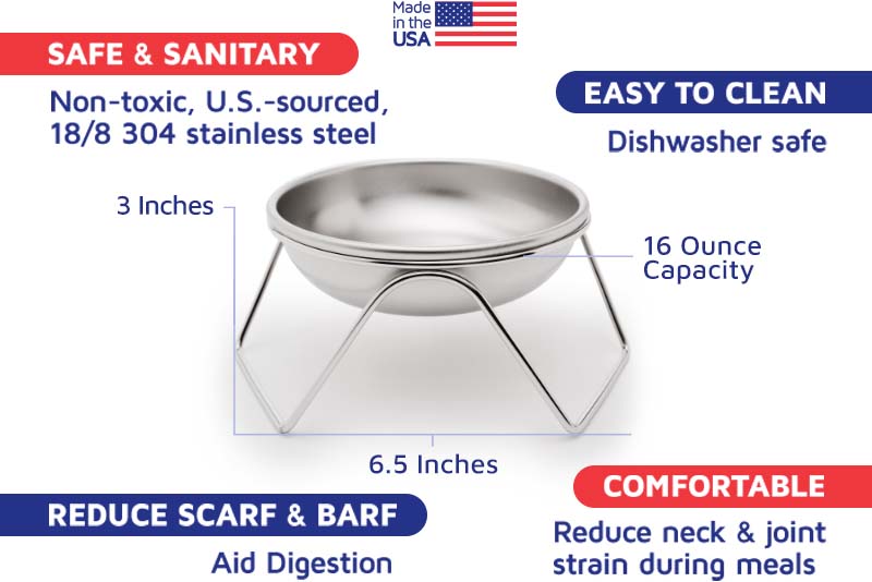 Elevated Cat Bowl Stand product image 3