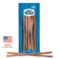 12-Inch Odor-Free Bully Sticks, USA-Baked Single-Ingredient Beef Dog Chews in 6 to 50 Count Packs source image 1