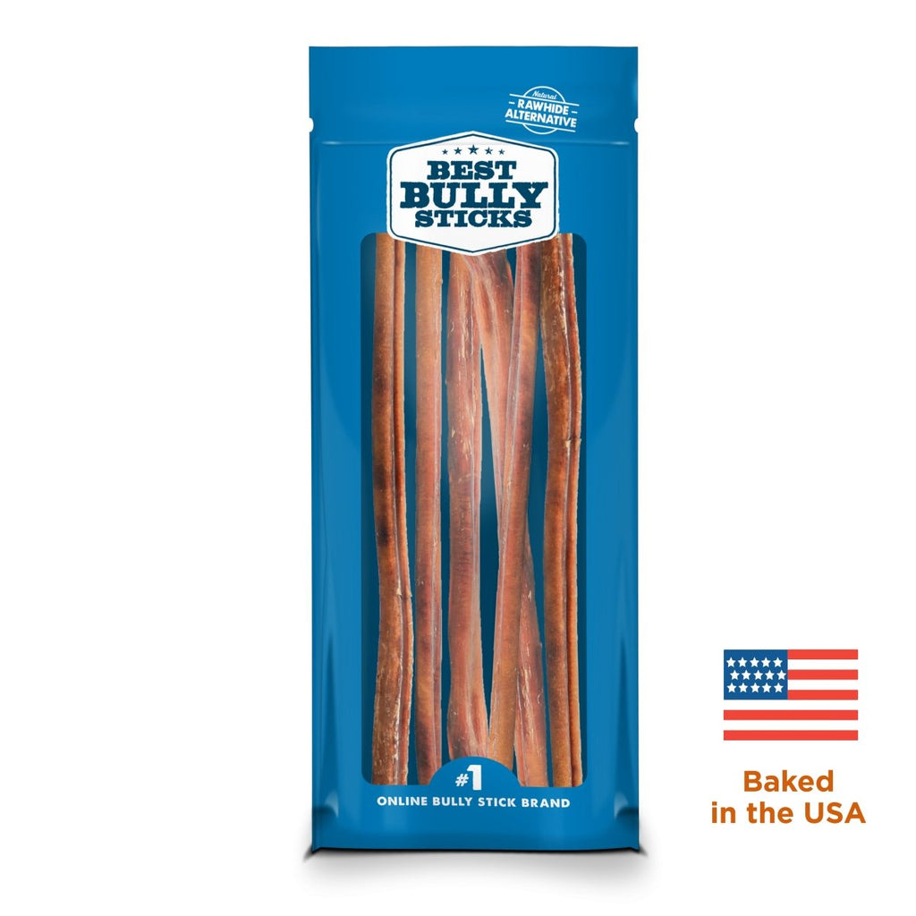 12-Inch Odor-Free Bully Sticks, USA-Baked Single-Ingredient Beef Dog Chews in 6 to 50 Count Packs source image 2