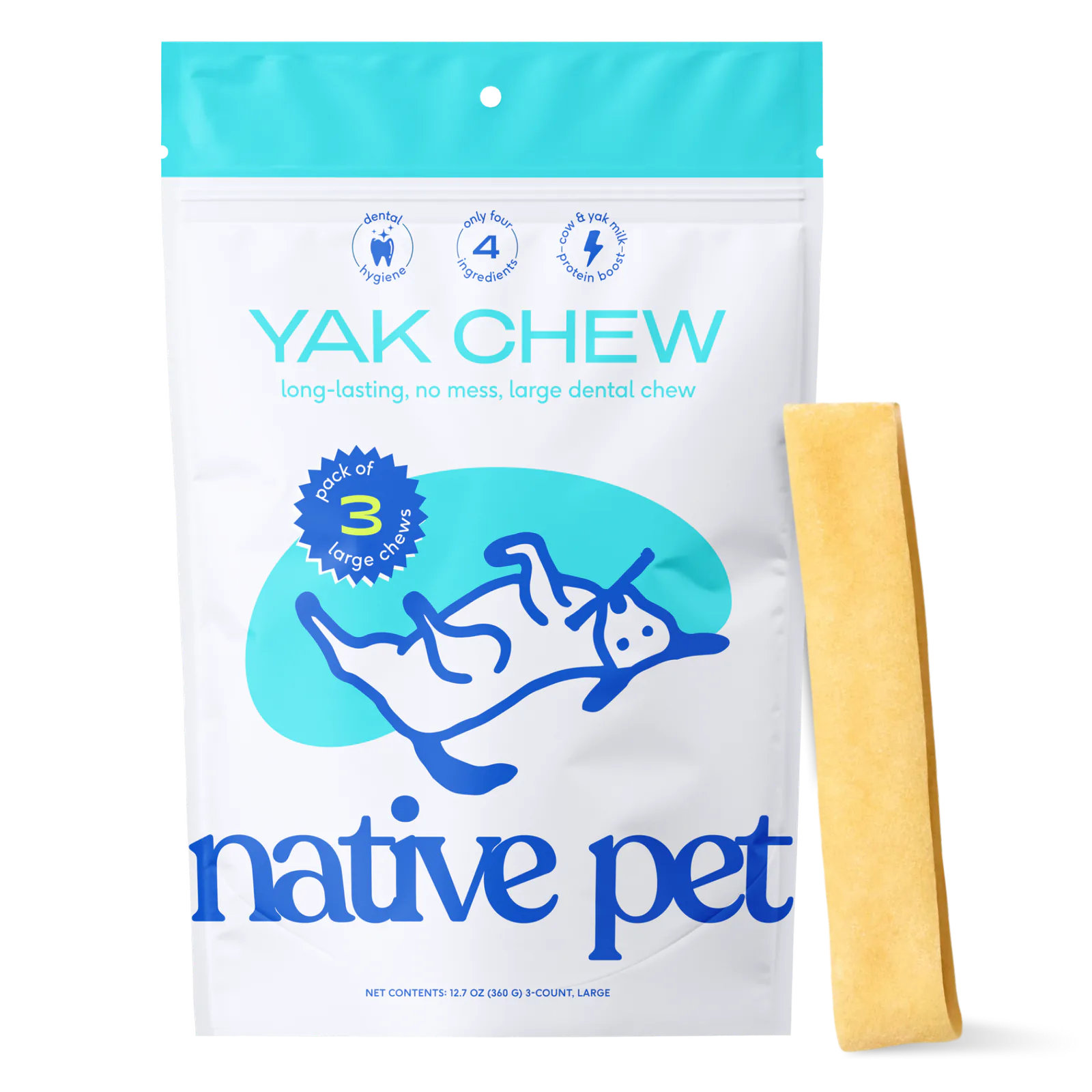 Native Pet Yak Chews for Dogs