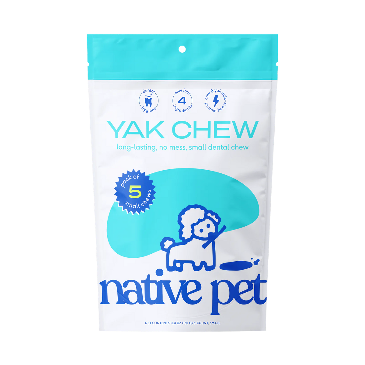 Native Pet Yak Chews for Dogs - Product Render [hide]
