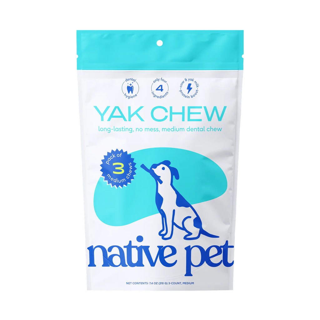 Native Pet Yak Chews for Dogs - Product Render [hide]