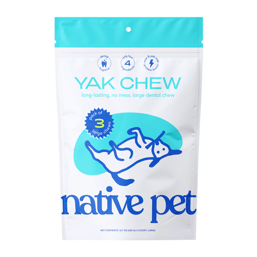Native Pet Yak Chews for Dogs - Product Render [hide]