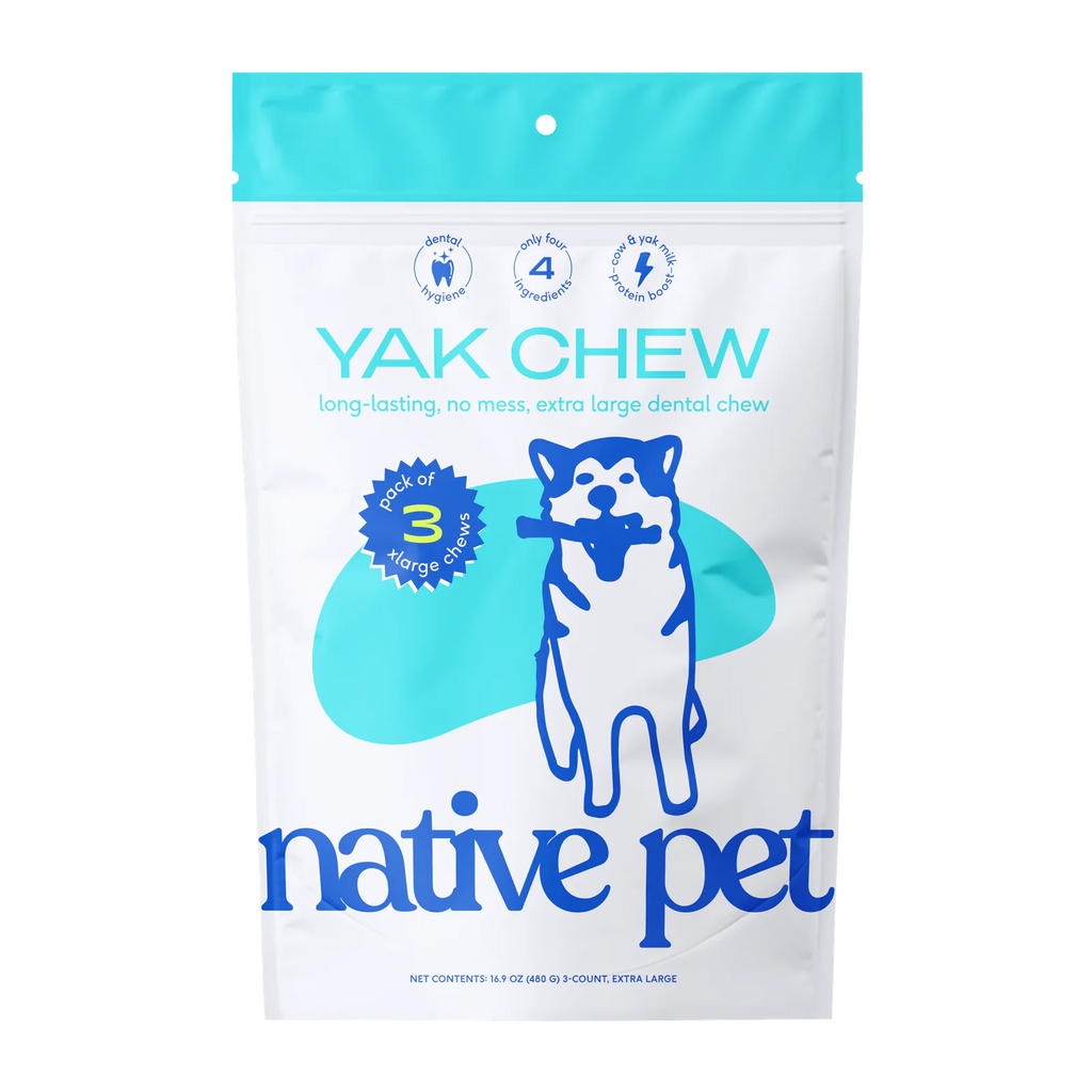 Native Pet Yak Chews for Dogs - Product Render [hide] for SHP-3451-124FBE