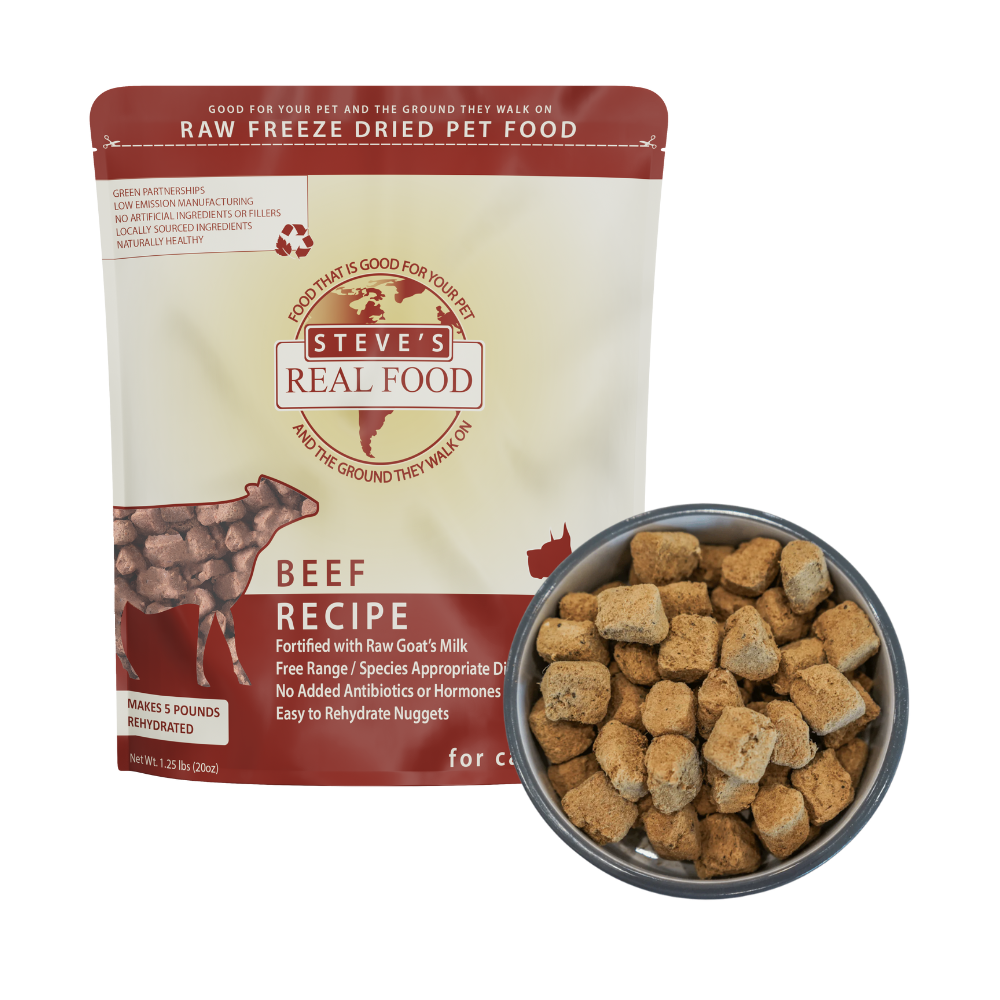 Freeze-Dried Raw Beef Dog Food Nuggets product image 1