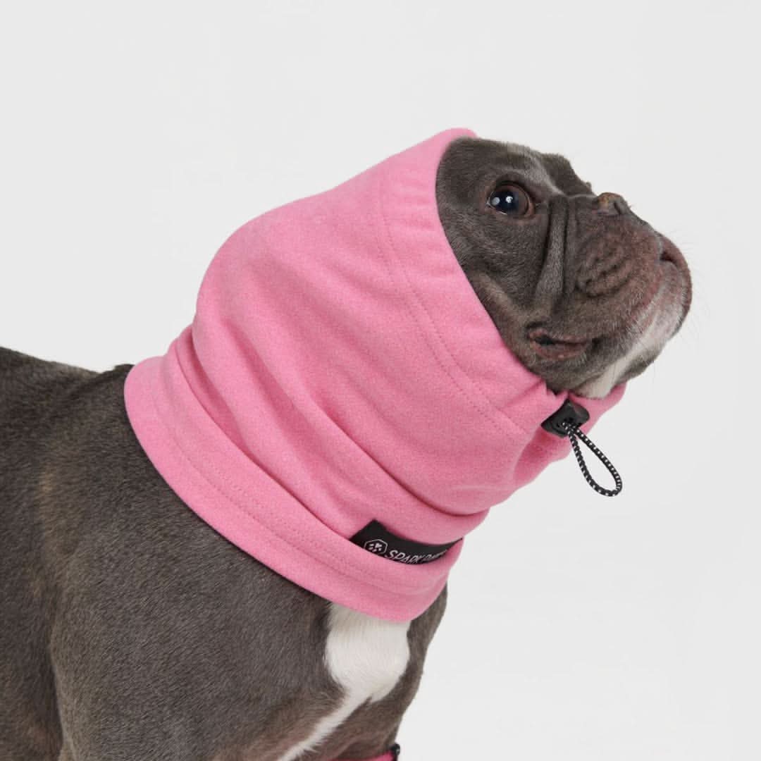 Adjustable Dog Ear Cover, Earmuff - Pink / S (10-15lbs/4.5-7kg)