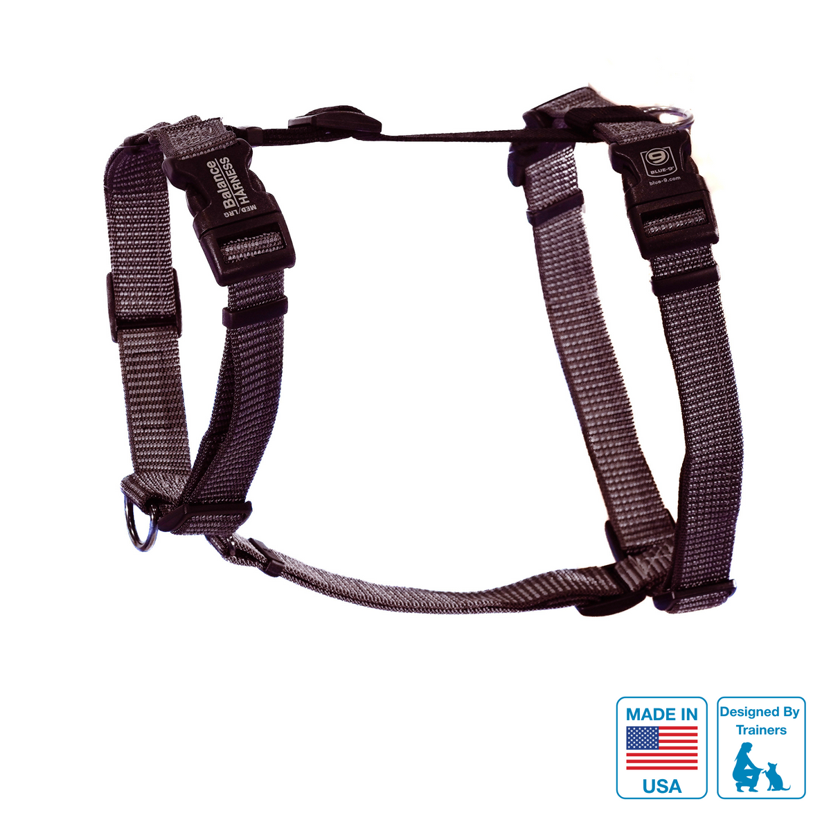 Reflective No-Pull Dog Harness Extra Small / Grey Fog