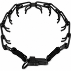Black Stainless Steel Prong Dog Collar product image 1