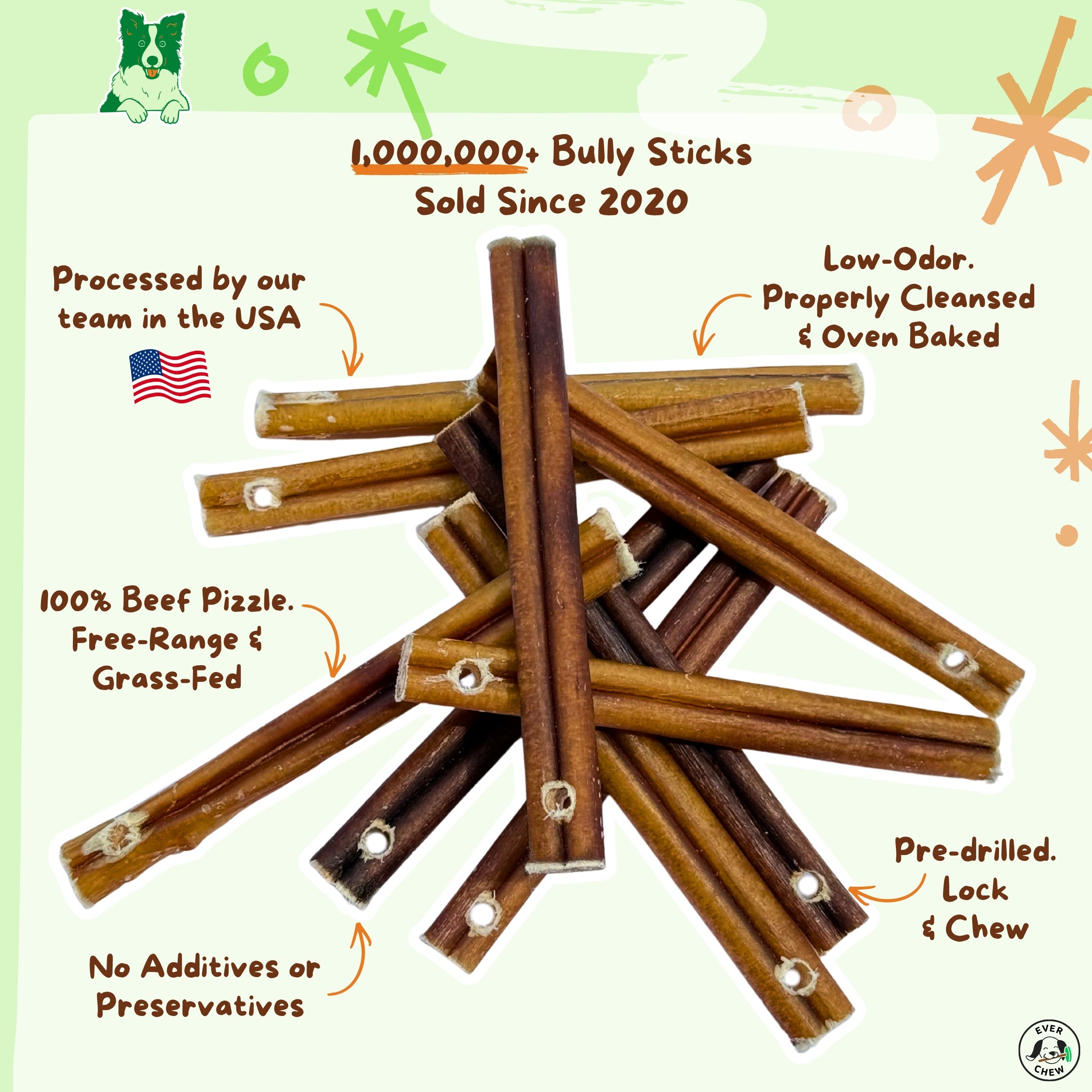 Natural Bully Stick Refill Pack product image 2