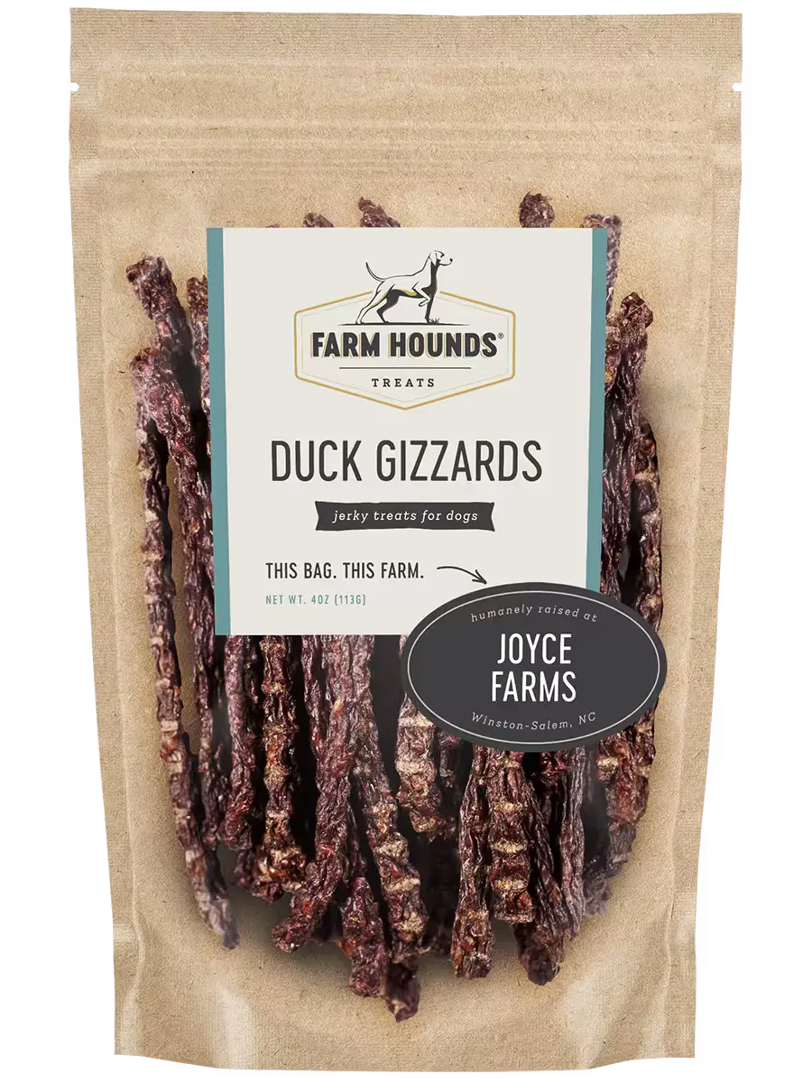 Dehydrated Duck Gizzard Dog Treat Sticks Default Title
