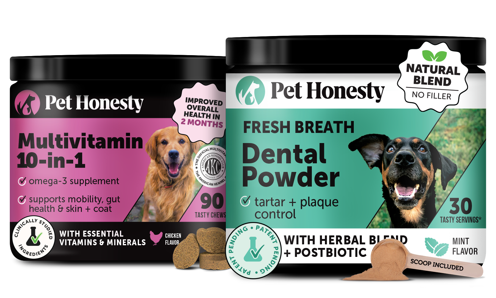 Dog Multivitamin and Dental Powder Bundle product image 1
