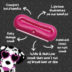 Stainless Steel Pet Deshedding Brush product image 3