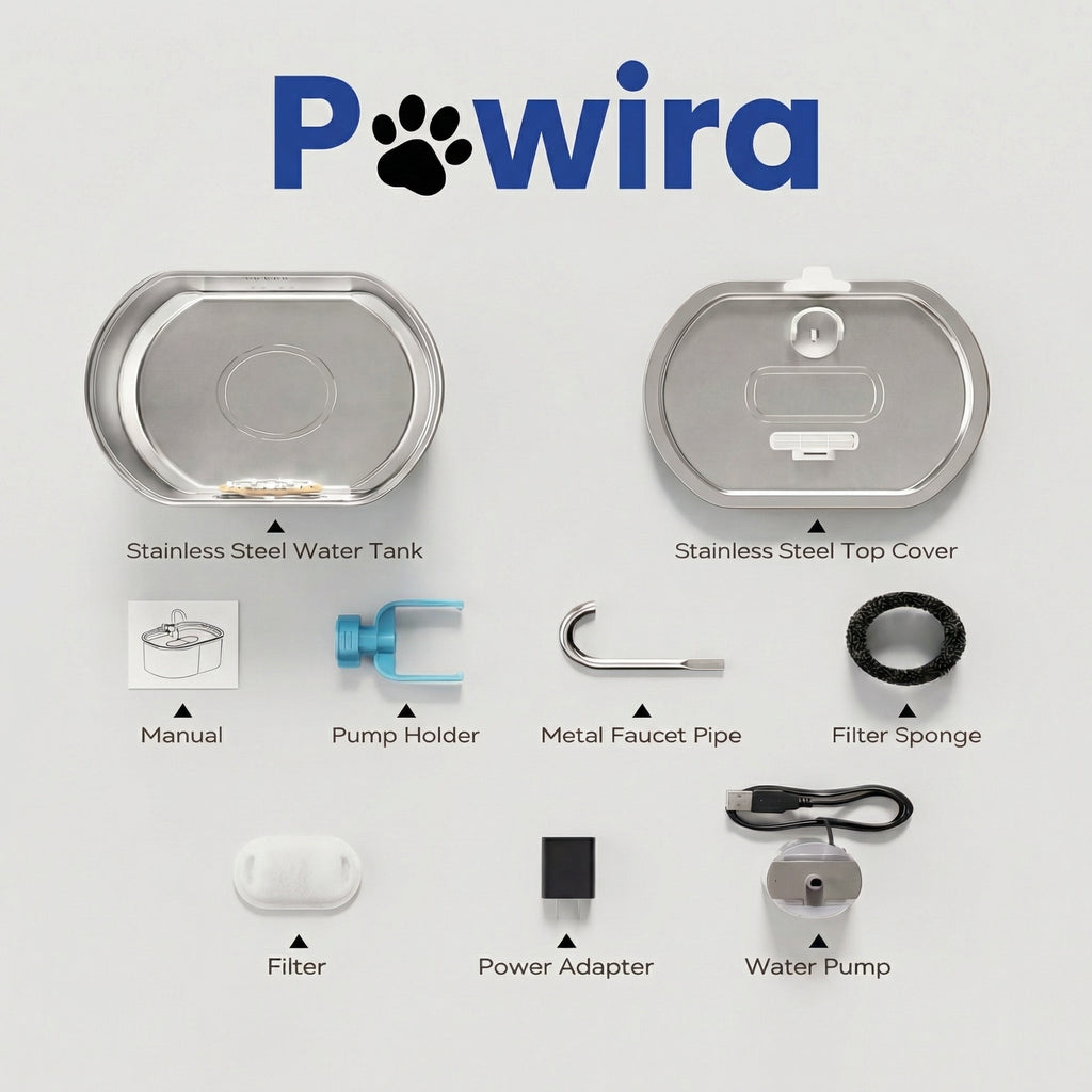 Stainless Steel Pet Water Fountain product image 11