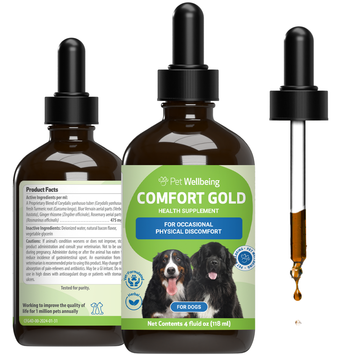 Dog discomfort supplement product image 1