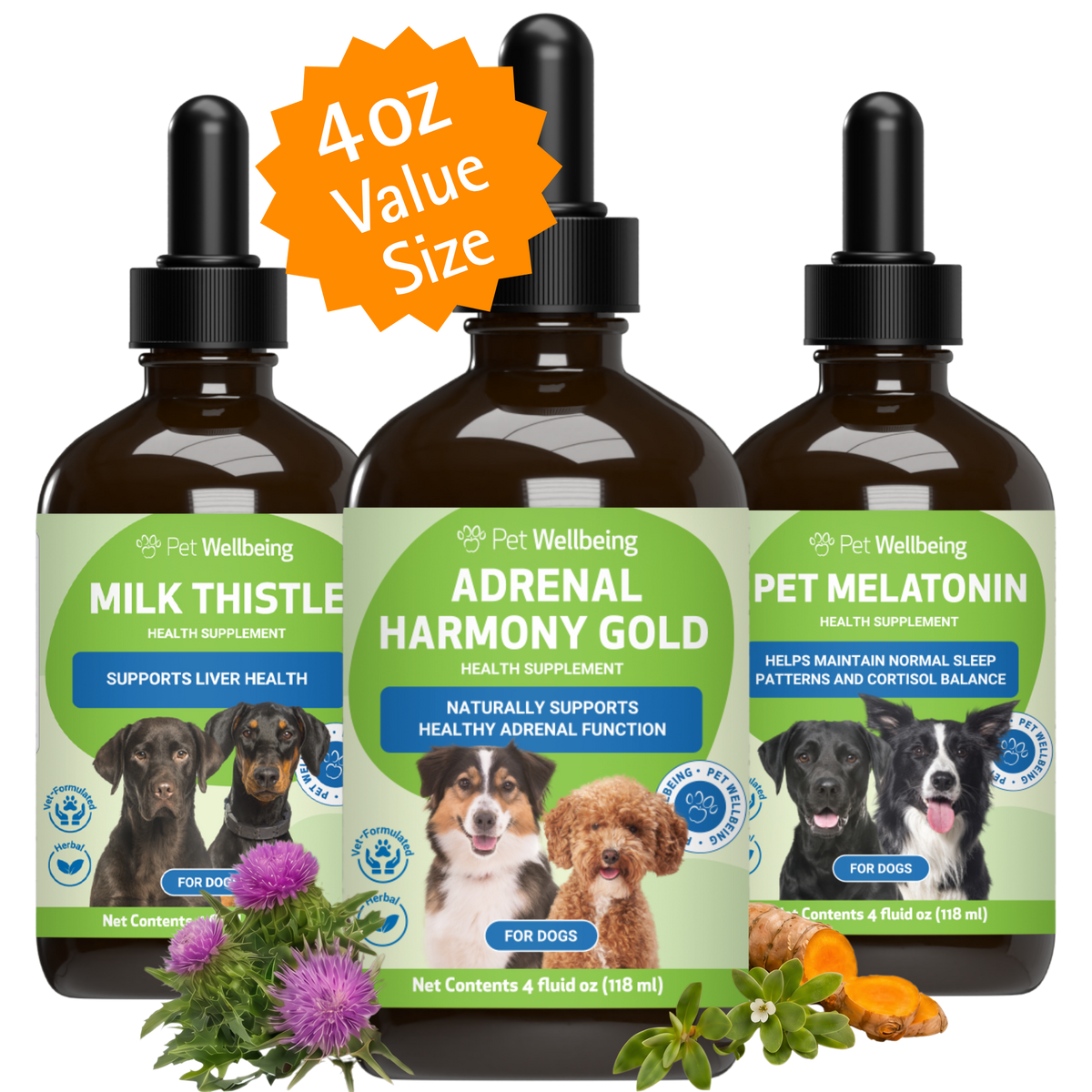 Dog adrenal supplement kit product image 1