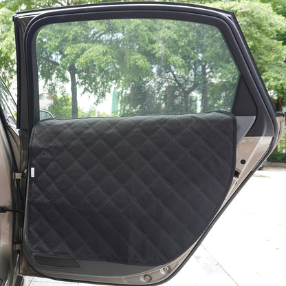 Car Door Protector for Dogs 2-Pack | Pet Scratch Guard Cover for Car Interior Door Panel, Waterproof Dirt-Resistant with Exclusive Lock Tabs & Armrest Straps, Fits All Cars Trucks SUVs, 22"x29"
