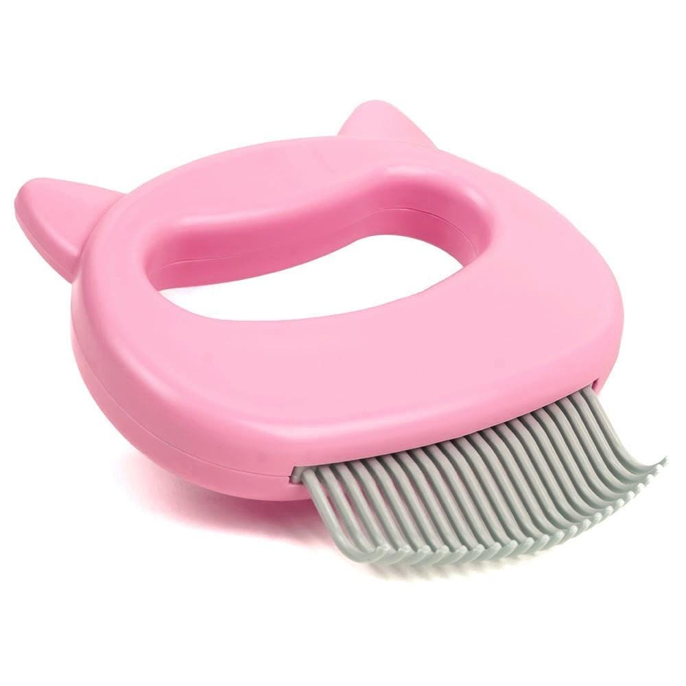Cat Deshedding Massage Comb, Pink