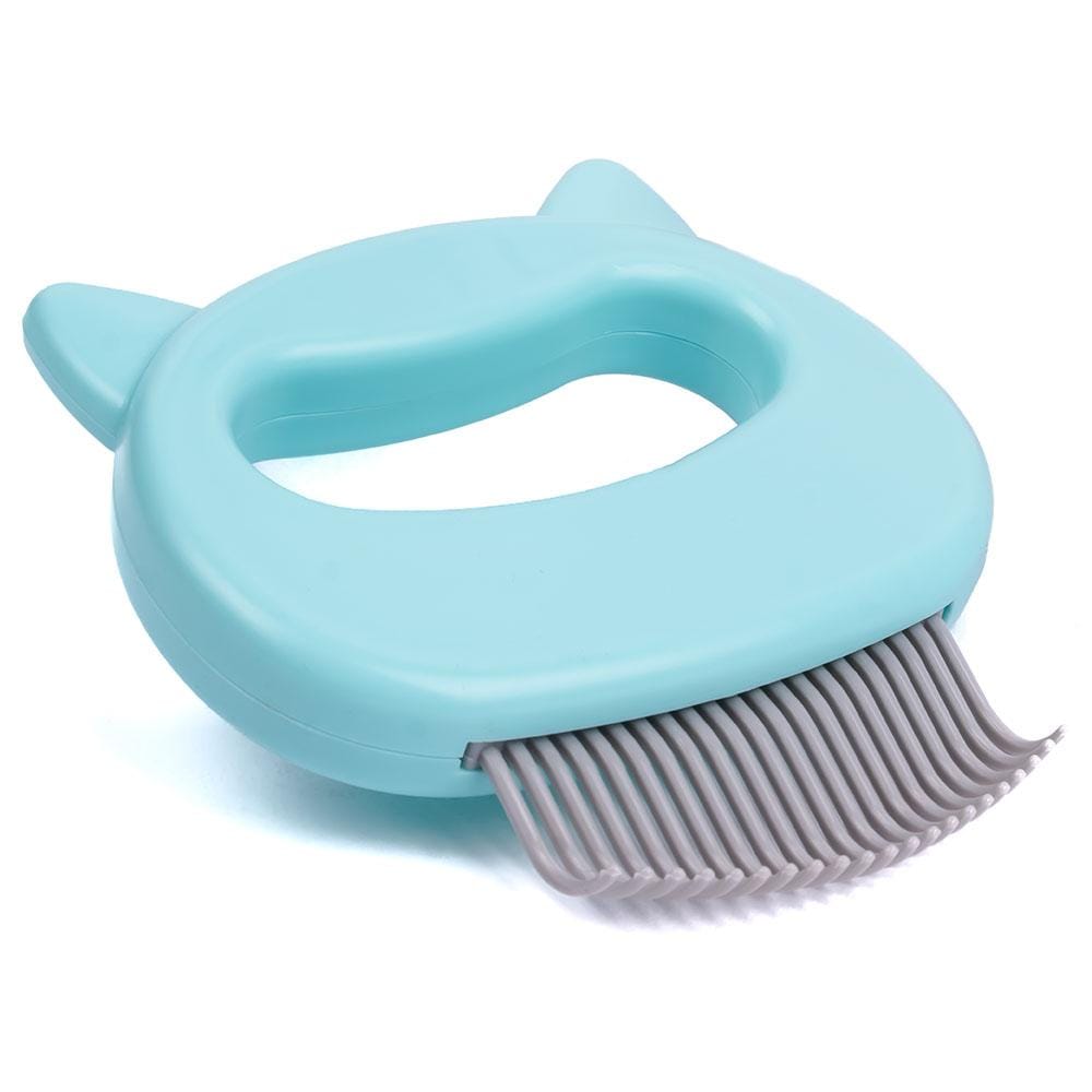 Cat Deshedding Massage Comb, Mint