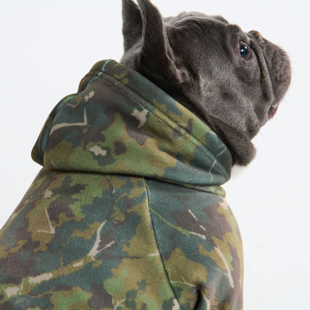 Stretch Fleece Camo Dog Hoodie product image 4