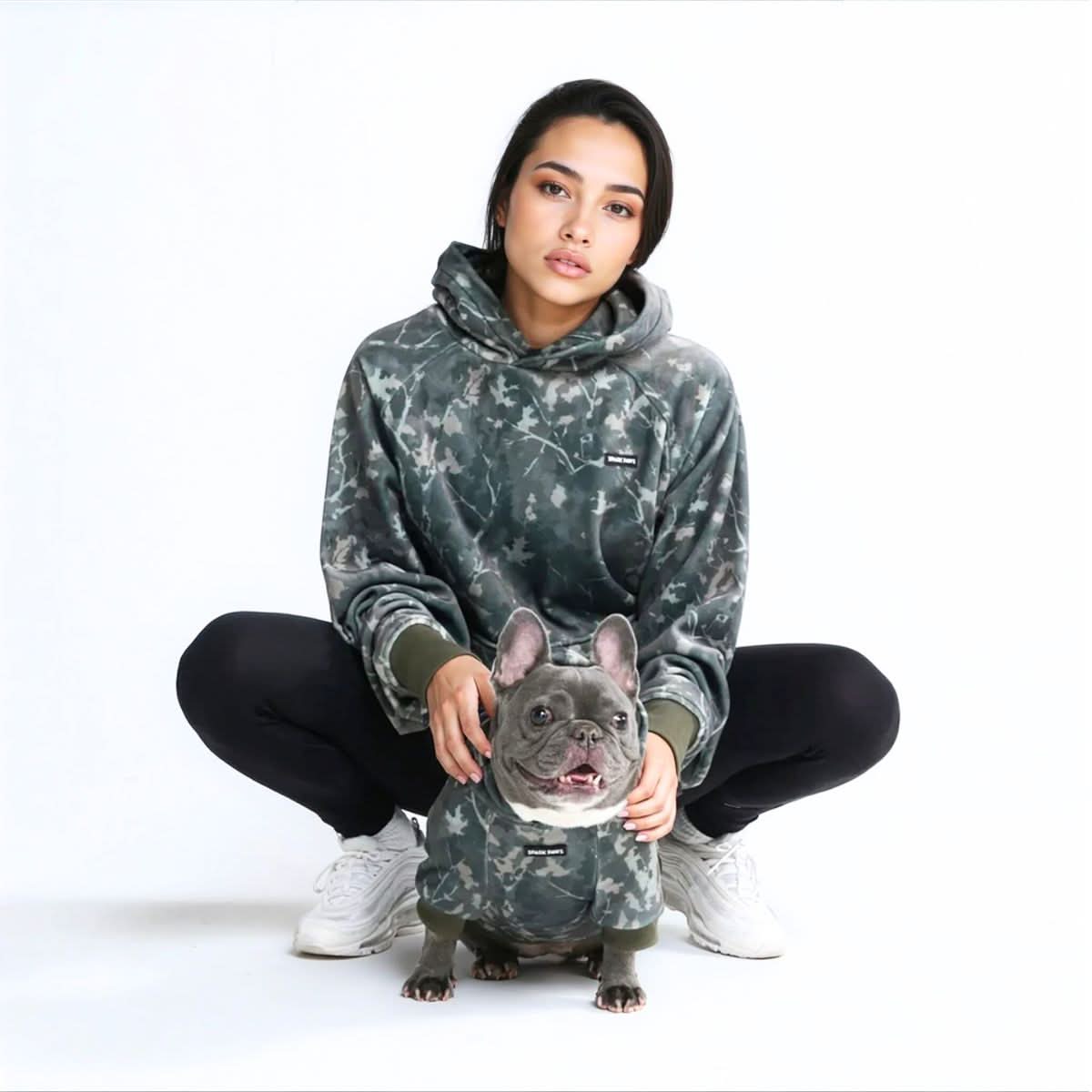 Stretch Fleece Camo Dog Hoodie product image 18