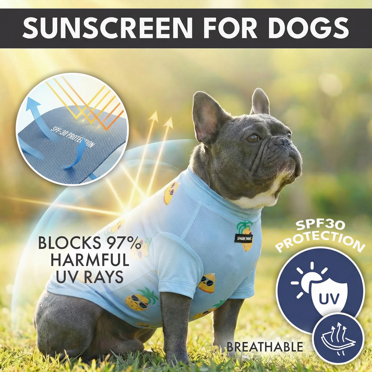 UPF 30 Dog Sun Shirt product image 13