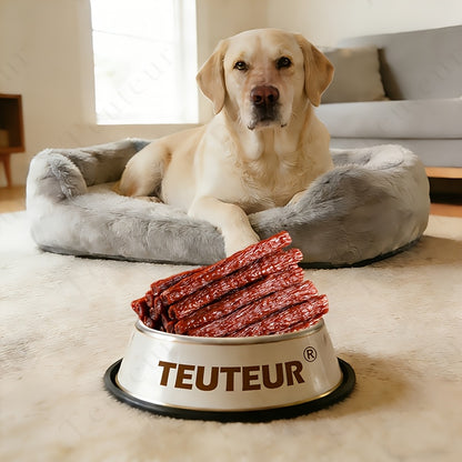 Dog Training Treats Beef Tendon Sticks – Natural High Protein Chews for Puppy Adult Small Medium Large Dogs, Grain-Free Beef Jerky Molar Sticks, Long Lasting Reward Chews for All Breeds