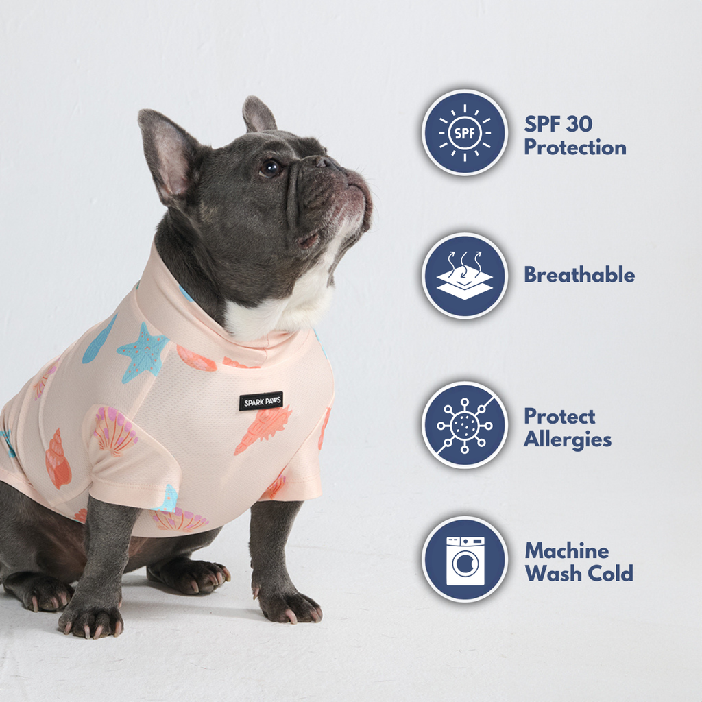 UPF 30 Printed Dog Sun Shirt product image 43