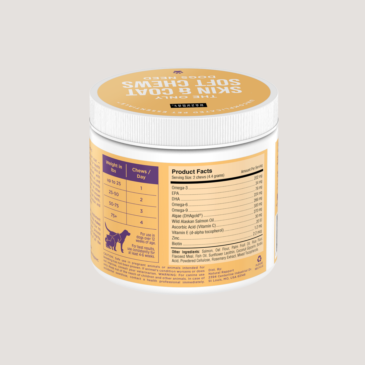 Dog Skin & Coat Soft Chews product image 6