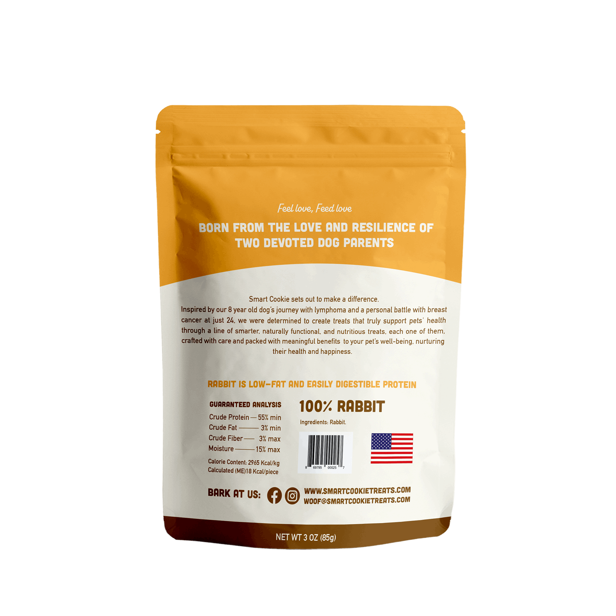 Rabbit Jerky Dog Treats product image 3