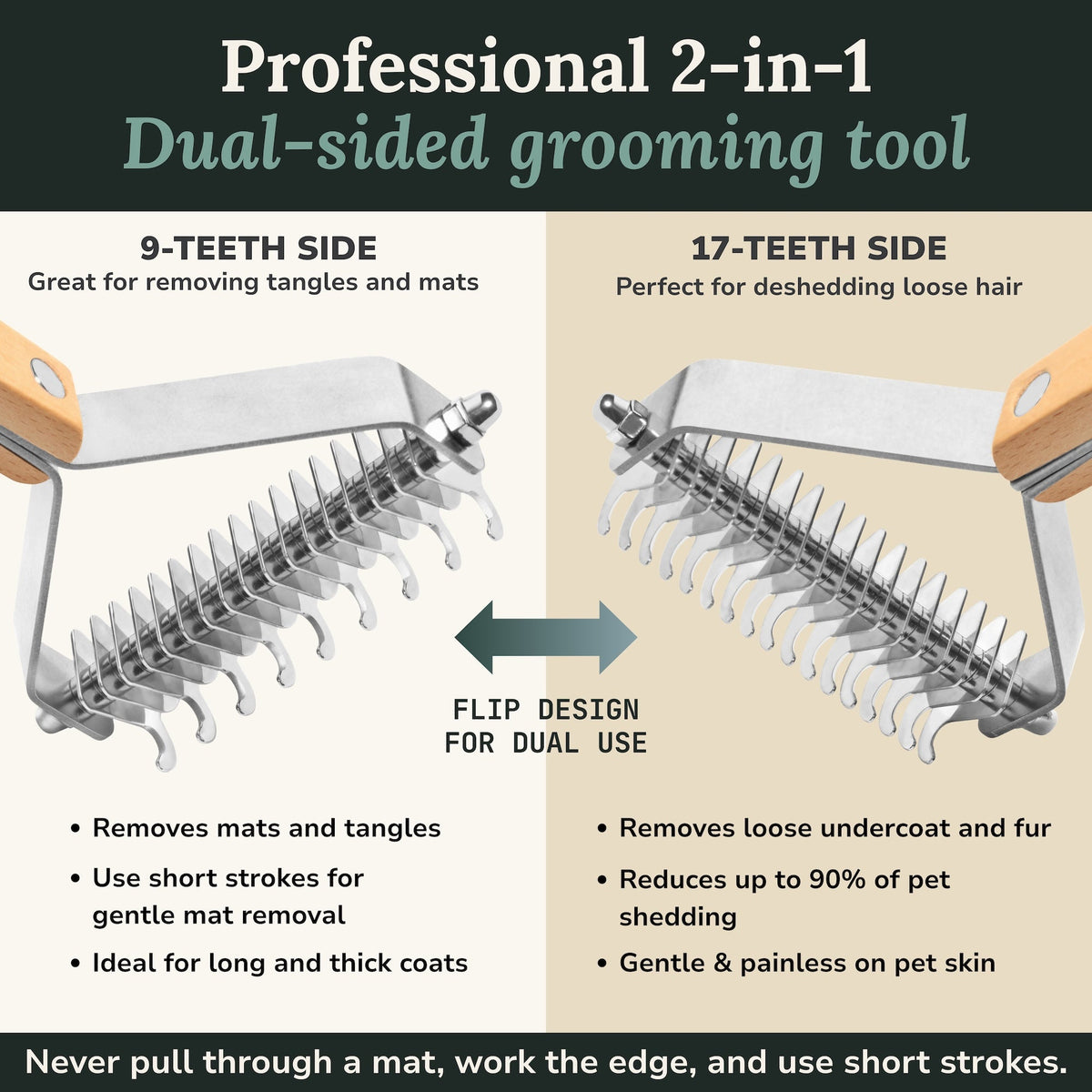Pet Dematting Comb product image 6