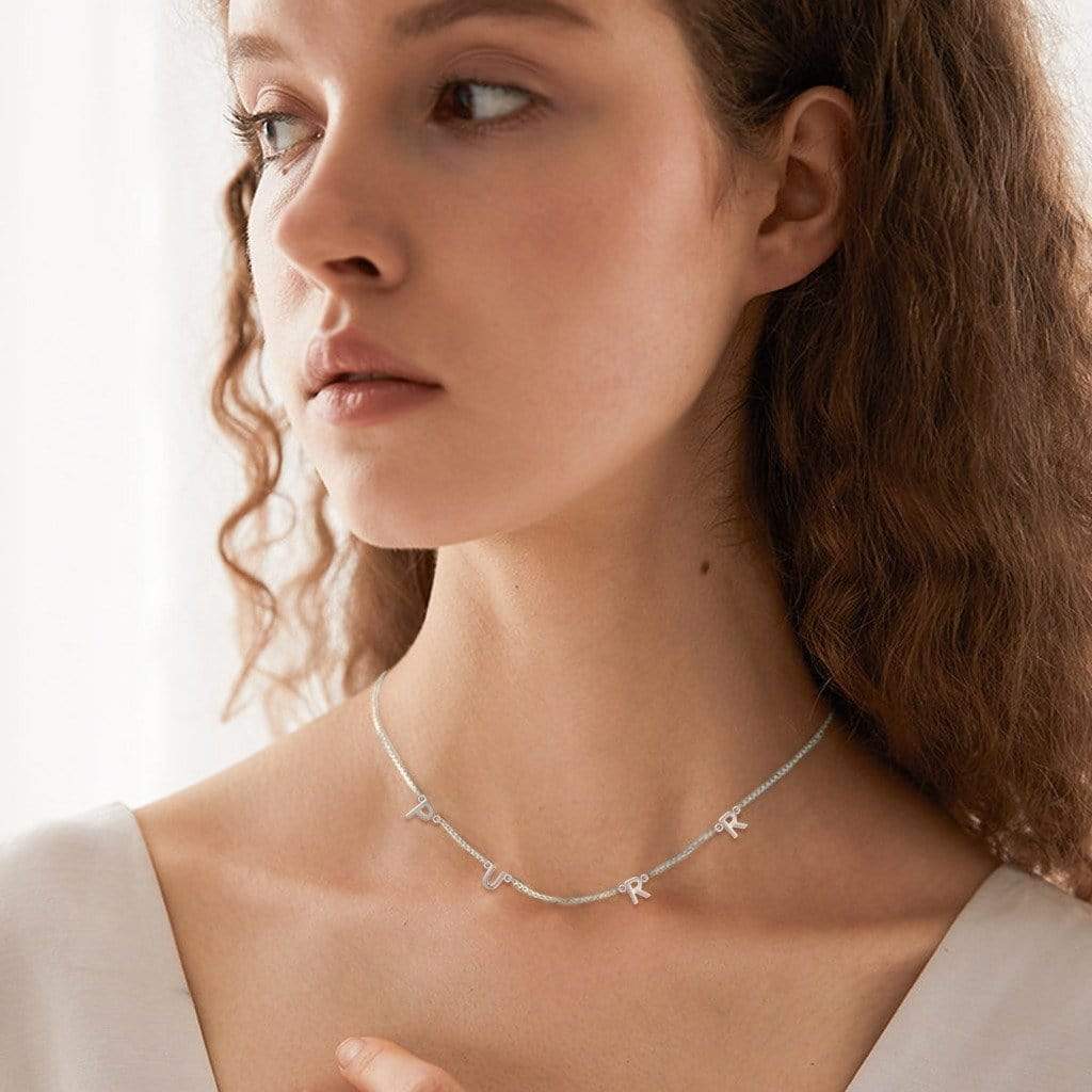 Cat Letter Necklace product image 1