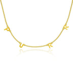 Cat Letter Necklace product image 2