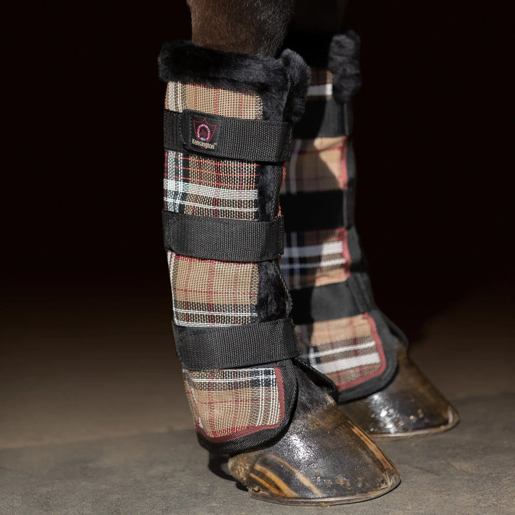 Fleece-Trimmed Horse Fly Boots product image 1
