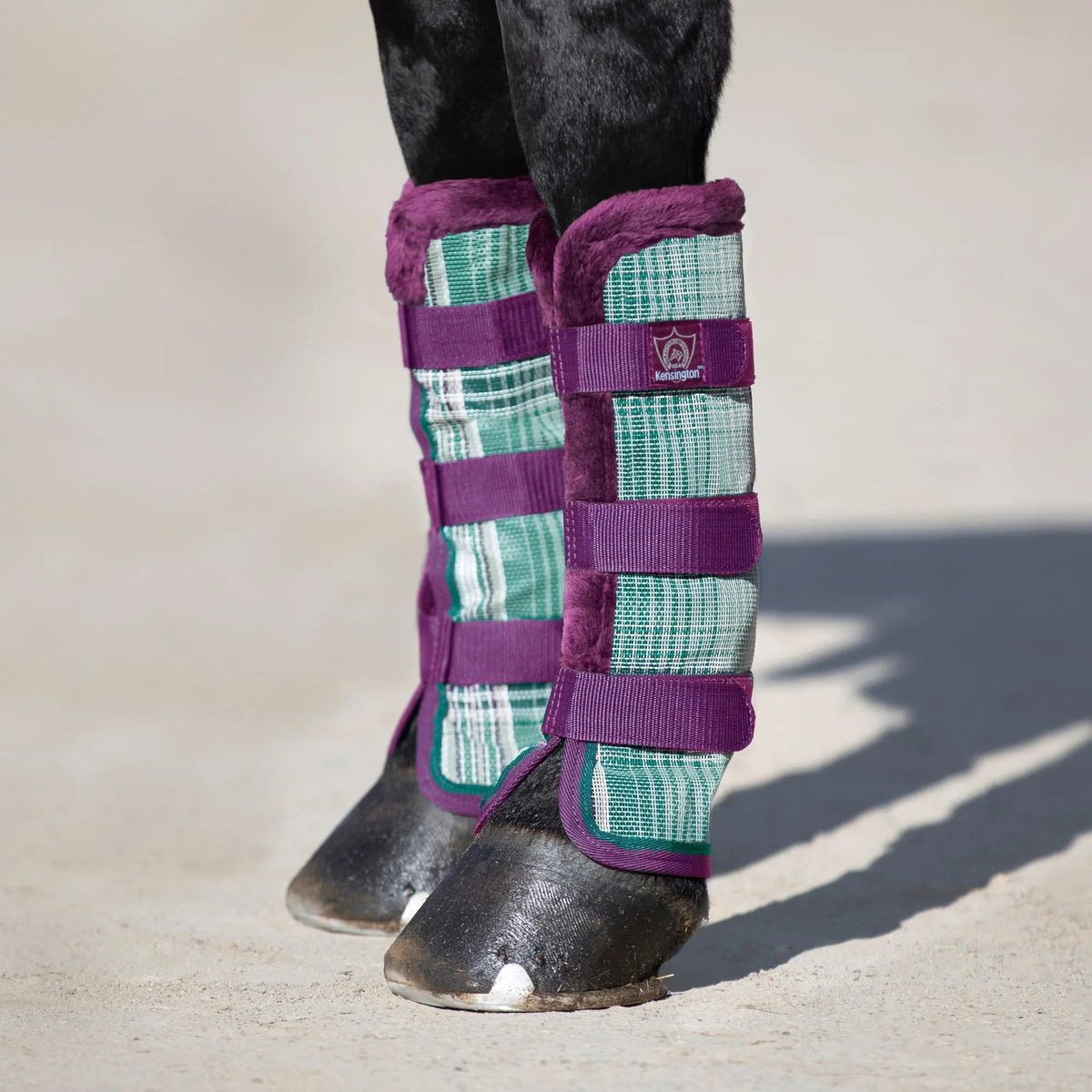 Fleece-Trimmed Horse Fly Boots product image 5