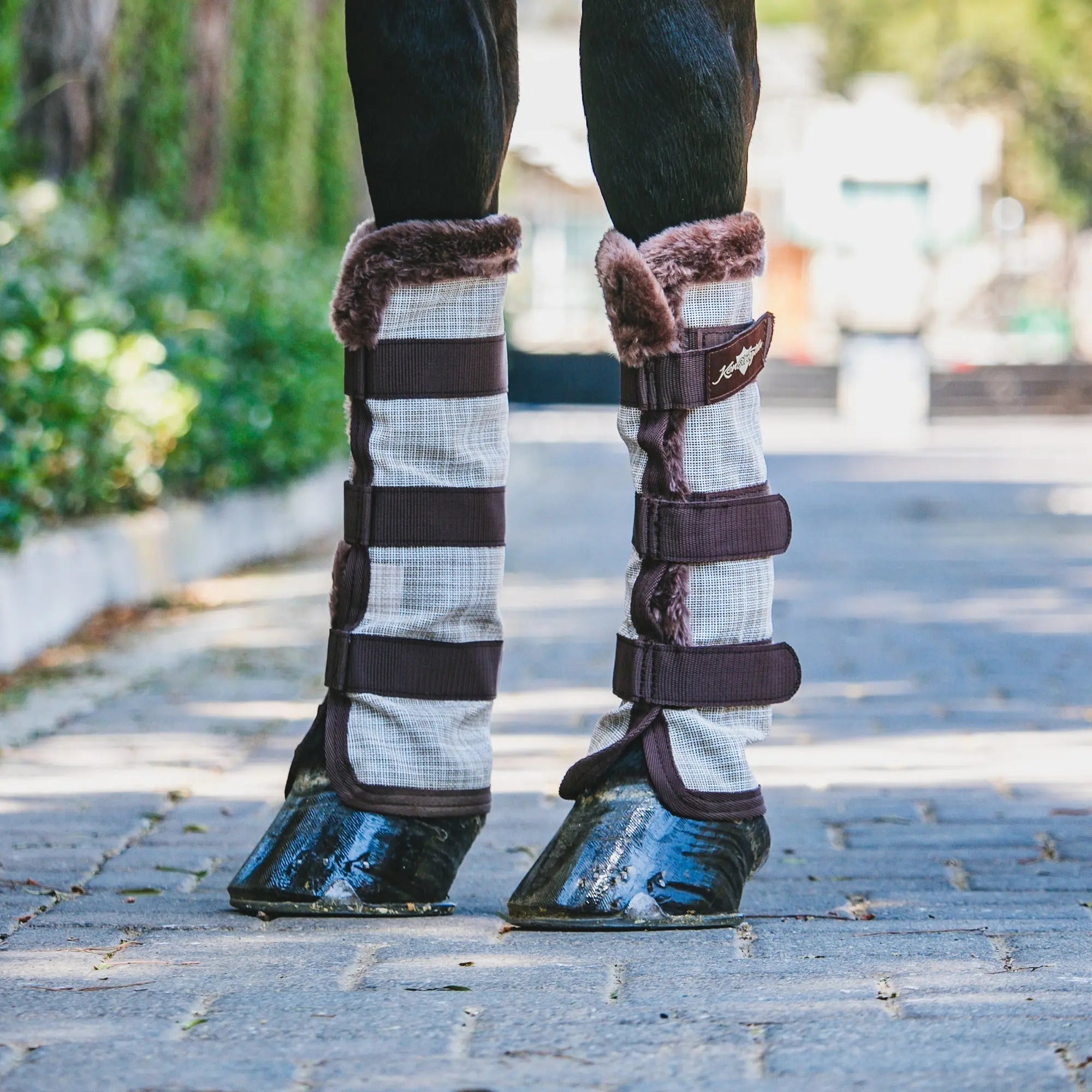 Fleece-Trimmed Horse Fly Boots product image 7