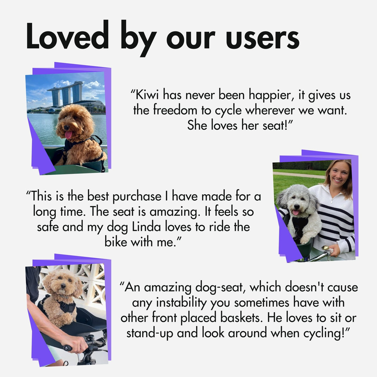 Dog Bike Carrier Seat product image 27