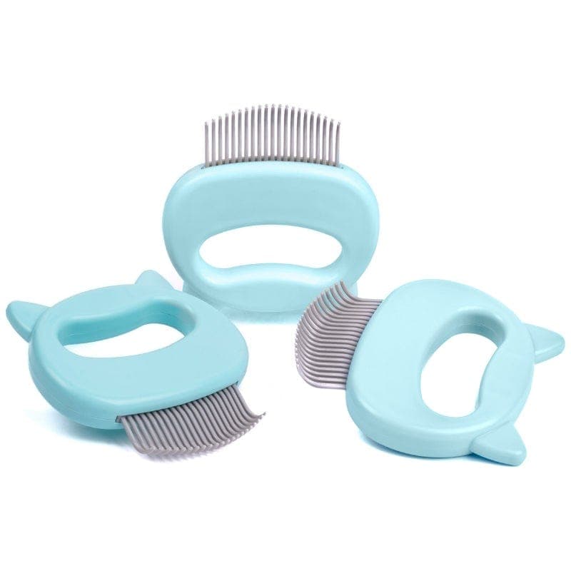 Cat Massage Comb Set, 3-Pack Mint