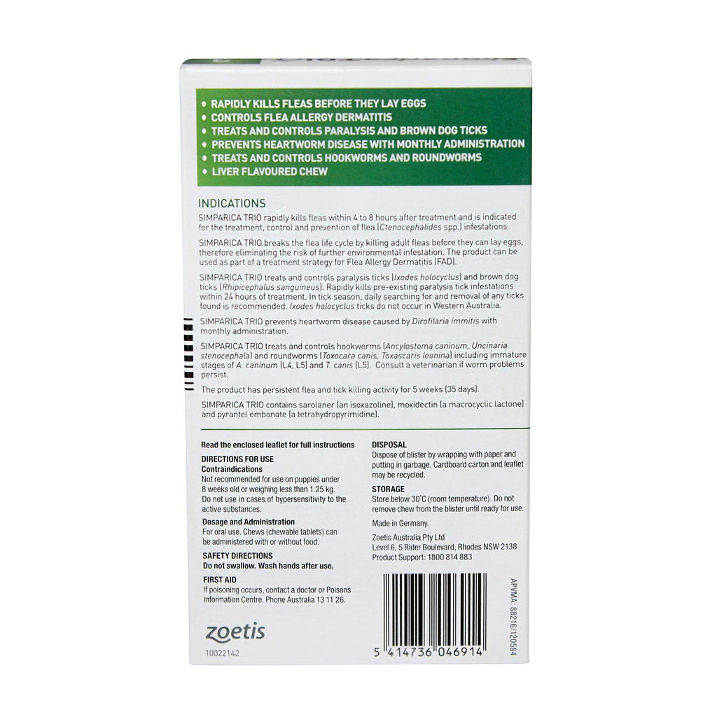Dog Parasite Chewable Tablet product image 4